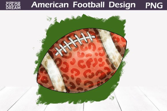 American Football Sublimation Graphics for Crafts
