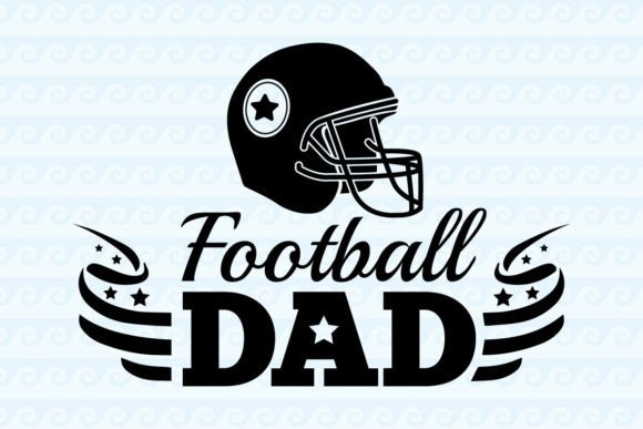 Football Dad Papa Cheer Father Graphics for Crafts
