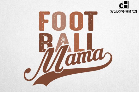 Football Mama SVG Design: Graphics for Crafts & Branding