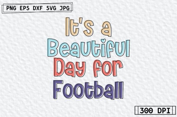 Football Retro Design Graphics for Crafts