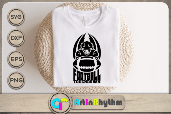 Football Touchdown SVG: Graphics for Crafts & Content Publishers
