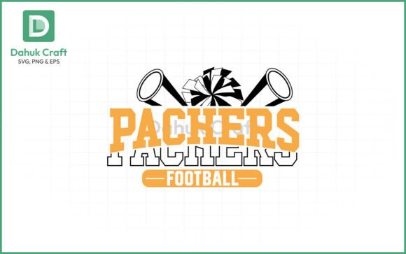 Packers Football SVG PNG and EPS for Crafts & Graphics