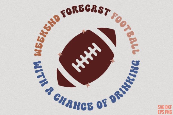 Retro Football SVG Design