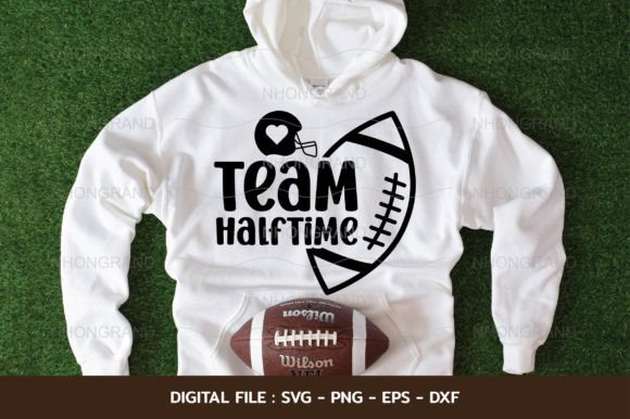 Team Halftime SVG: Graphics for Crafts & Content